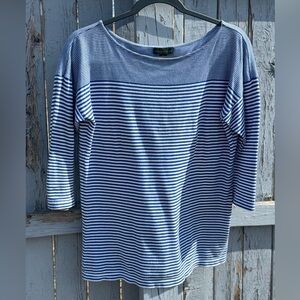 Lauren Ralph Lauren Jeans Co. Striped Shirt Small Women’s Top Nautical Coastal